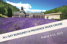 Burgundy and Provence All-Gay River Cruise 2013