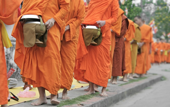 Cambodian monks