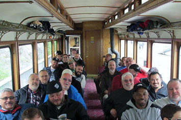 Alaska Bears Cruise - railway excursion