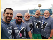 Gay bears cruise - day at sea