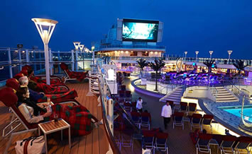 Regal Princess Movies under the stars