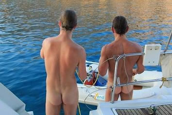 Caribbean Gay Nude sailing cruise