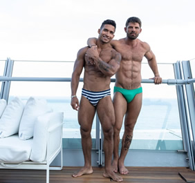 Apex Caribbean gay cruise sea day