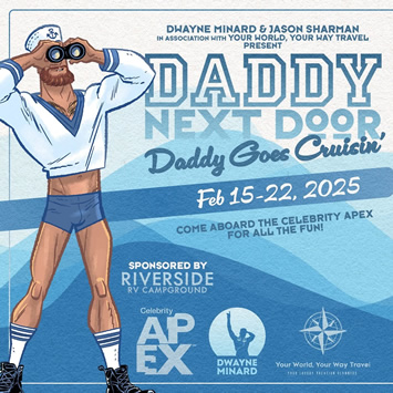 Daddy Next Door gay cruise 2025