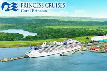 Panama Canal gay cruise on Coral Princess