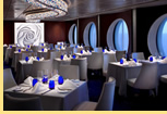 Celebrity's Infinity Blu Restaurant