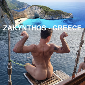 Zakynthos Greece nude gay cruise