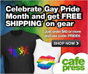 Gay Pride Gear at Cafe Press