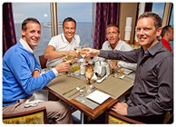 Gay cruise dining