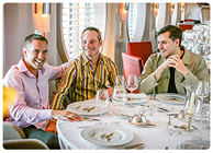 Atlantis Mediterranean gay cruise dining