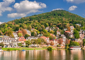 Rhine lesbian cruise - Heidelberg, Germany