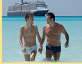 RSVP Southern Caribbean gay cruise visiting Half Moon Cay, Bahamas