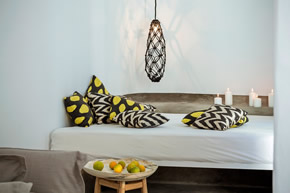 Mykonos gay friendly Boheme Hotel - Bohemian Sea View Suite with outdoor Jacuzzi