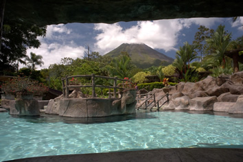 Arenal hot springs