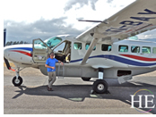 Costa Rica gay adventure tour - Tortuguero plane