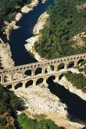 Provence gay biking tour - Pont du Gard