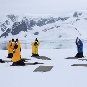 Antarctica cruise activities