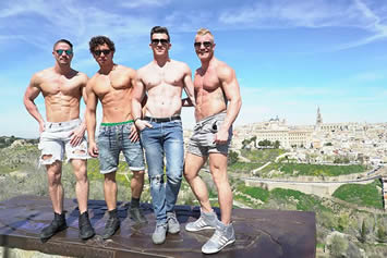 Gay Madrid vacation with gay stars