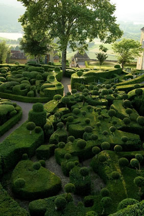 Dordogne Valley gay tour - Gardens of Marqueyssac