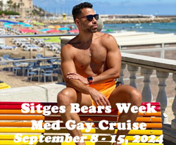 Sitges Bears Week 2024 Mediterranean Gay Cruise