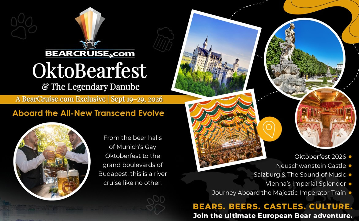 Munich Oktoberfest 2026 Danube River All-Gay Cruise