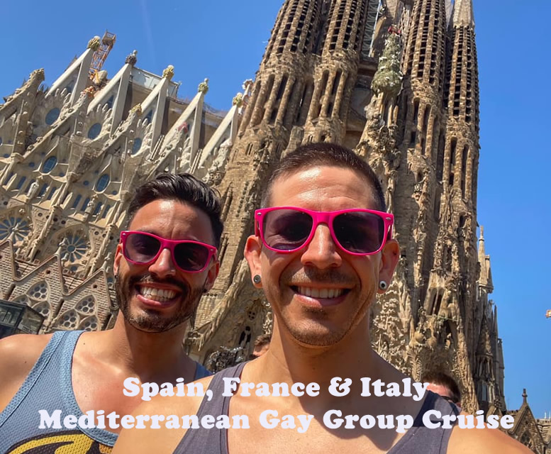 Spain, France & Italy - Mediterranean Gay Group Cruise 2026