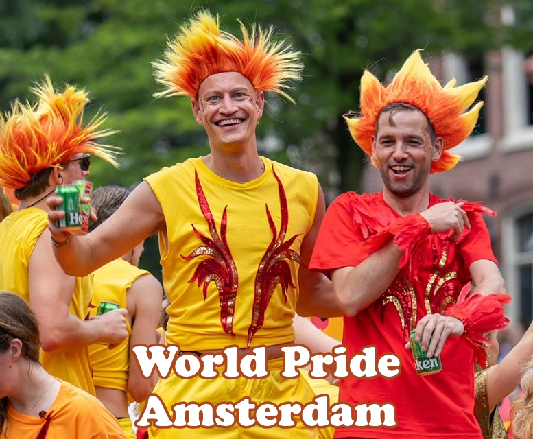 World Pride Amsterdam 2026 All-Gay River Cruise