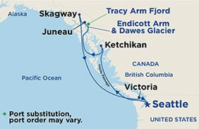 Alaska gay bears cruise map