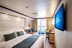 Sky Princess Deluxe Balcony Stateroom