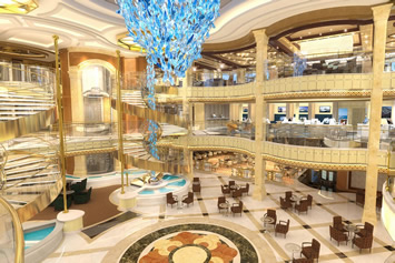 Sky Princess Atrium