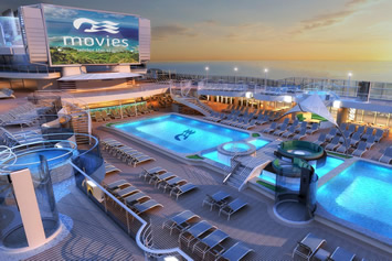 Sky Princess Movies Under the Stars