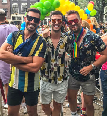 Amsterdam Pride gay cruise