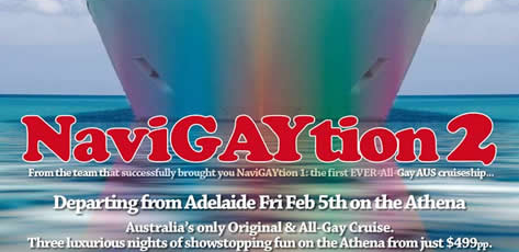 AllGayCruises Australia Exclusively Gay Cruise - Navigaytion 2