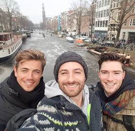 Amsterdam gay river cruise