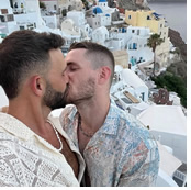 Gay Santorini gay cruise