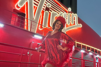 Virgin Voyages Drag Queen