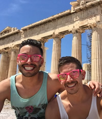 Two Bad Tourists Greek Islands Gay Cruise 2023