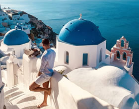 Santorini Greece gay cruise