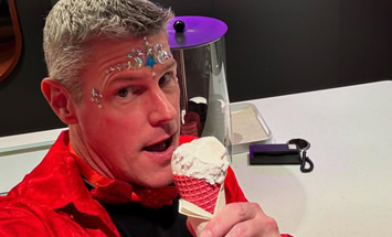 Scarlet Lady ice cream