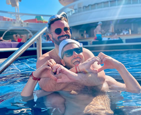 Virgin gay cruise sea day