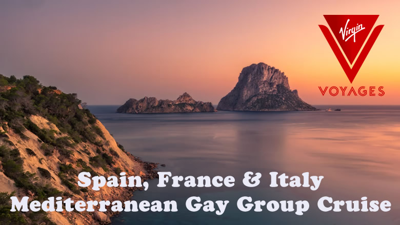 Spain, France & Italy Med Gay Cruise 2024