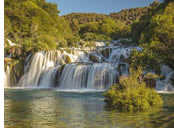 Croatia gay cruise - Krka Waterfalls