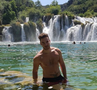 Croatia gay cruise - Krka Waterfalls