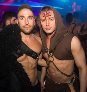 Gay Halloween cruise party