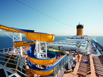 Costa Pacifica Top Deck