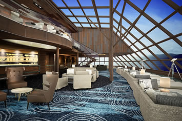 Norwegian Bliss - Haven Observation Lounge