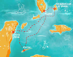 Western Caribbean gay bears cruise map