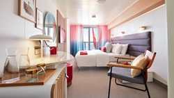 Valiant Lady XL Sea Terrace Stateroom