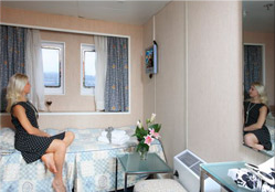Orient Queen Outside Single Cabin