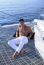 Greece luxury gay catamaran cruise